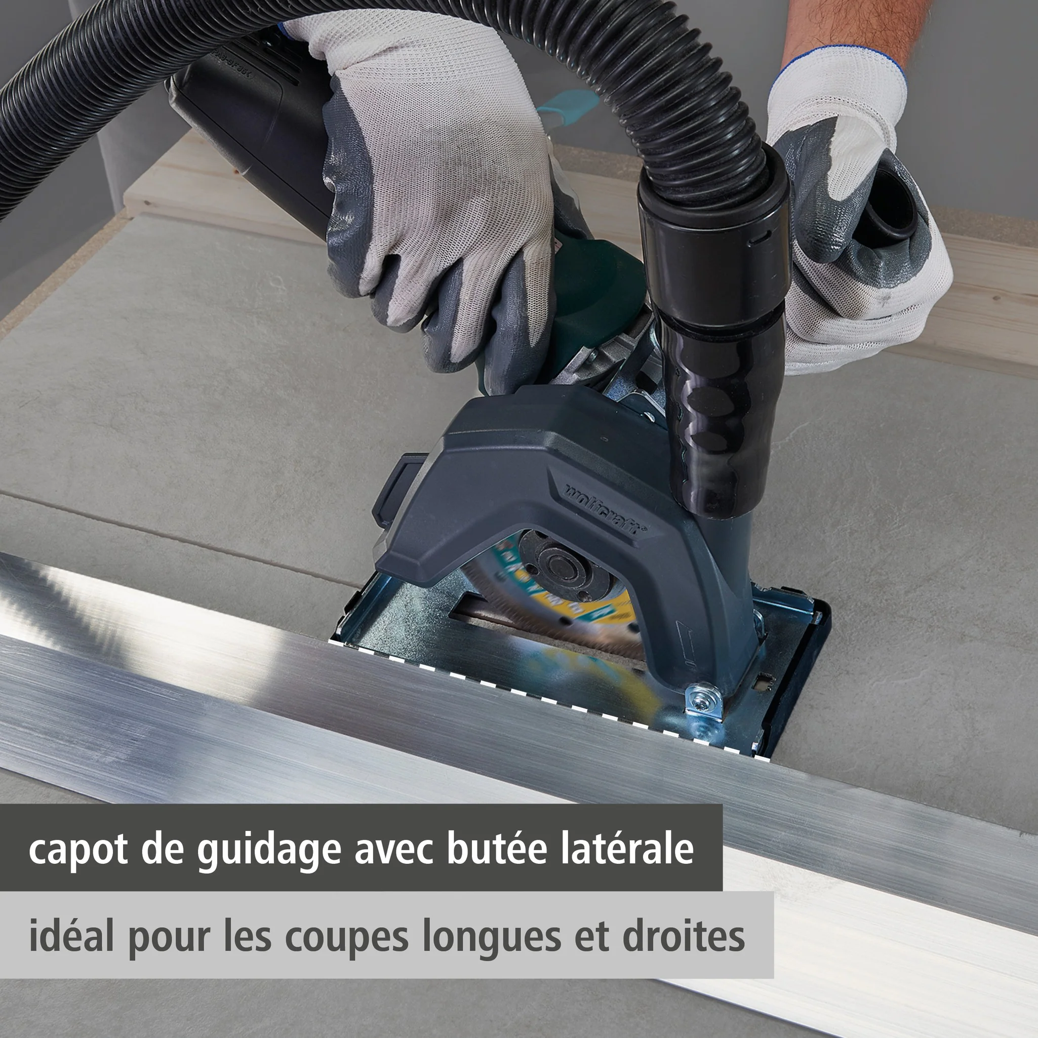 Capot d'aspiration pour meuleuses - WOLFCRAFT - 5017000 - Image 2