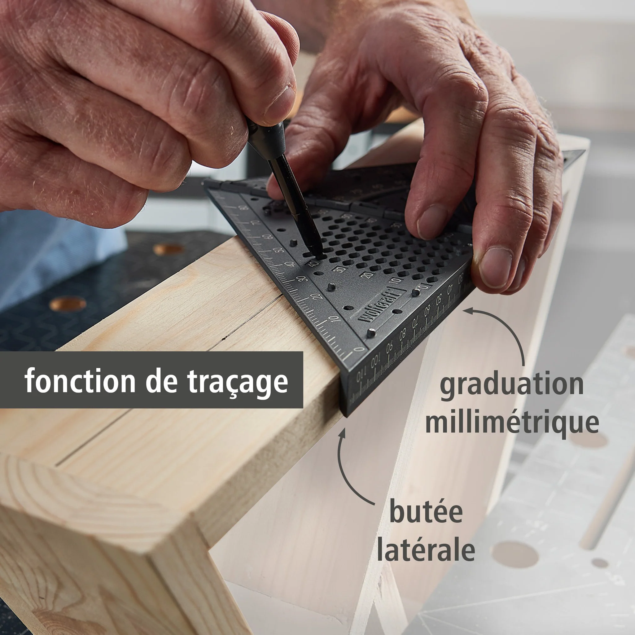 Equerre 3D VARIO - WOLFCRAFT - 5209000 - Image 4