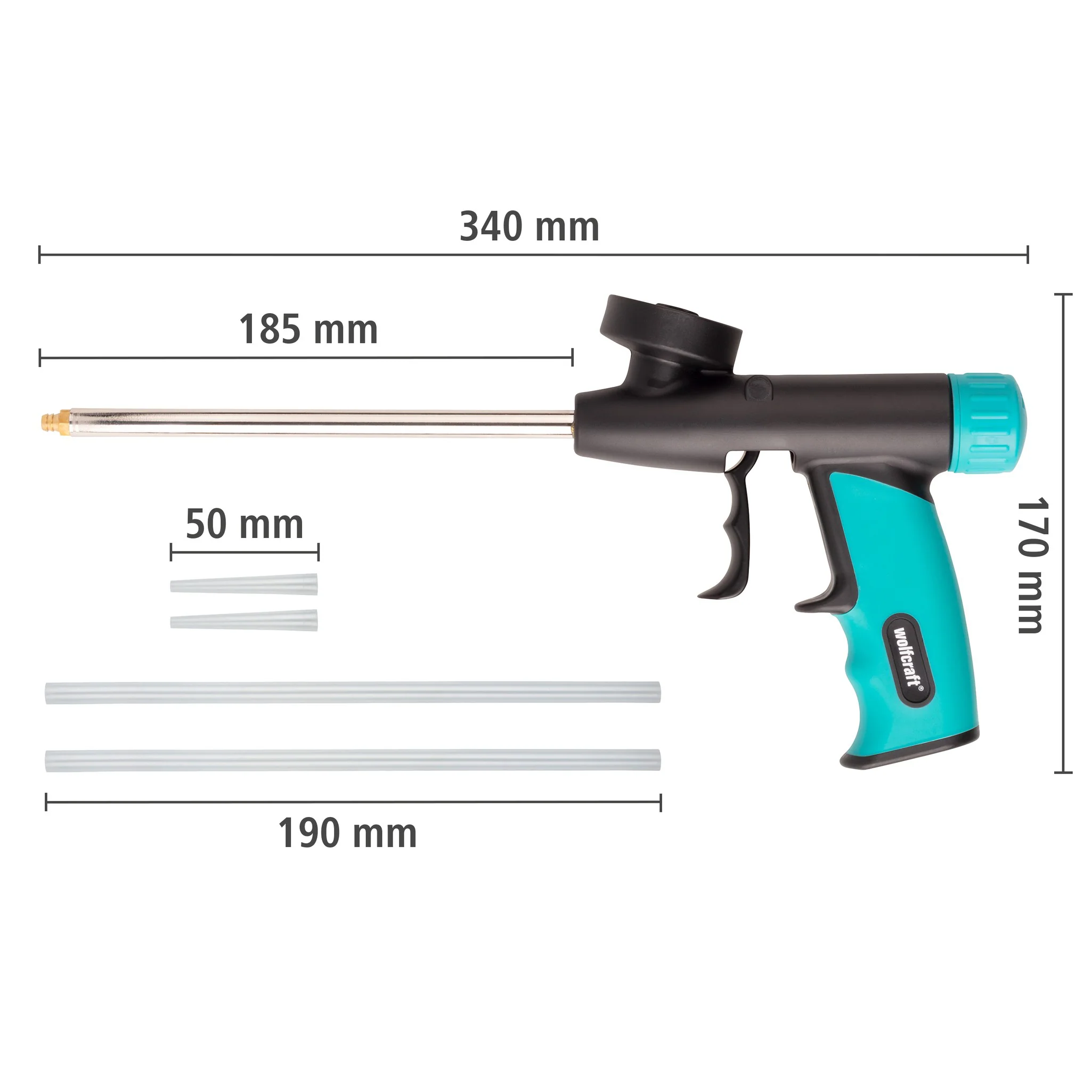 Pistolet pour mousse expansive - WOLFCRAFT - 4342000 - Image 2