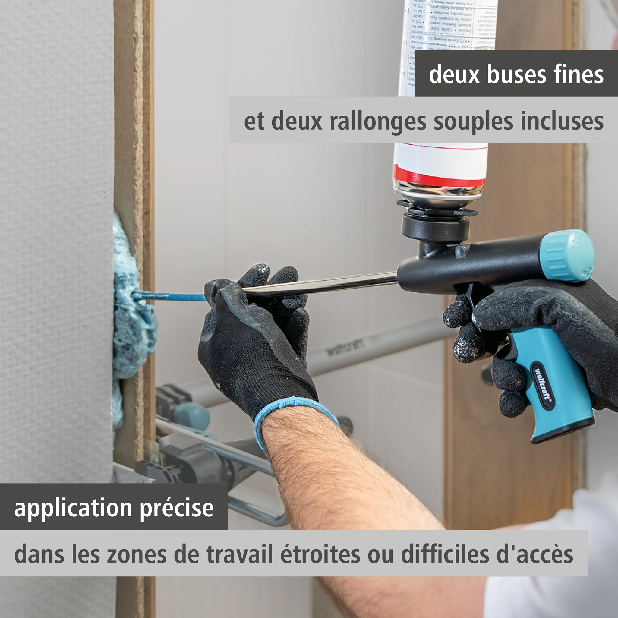Pistolet pour mousse expansive - WOLFCRAFT - 4342000 - Image 5