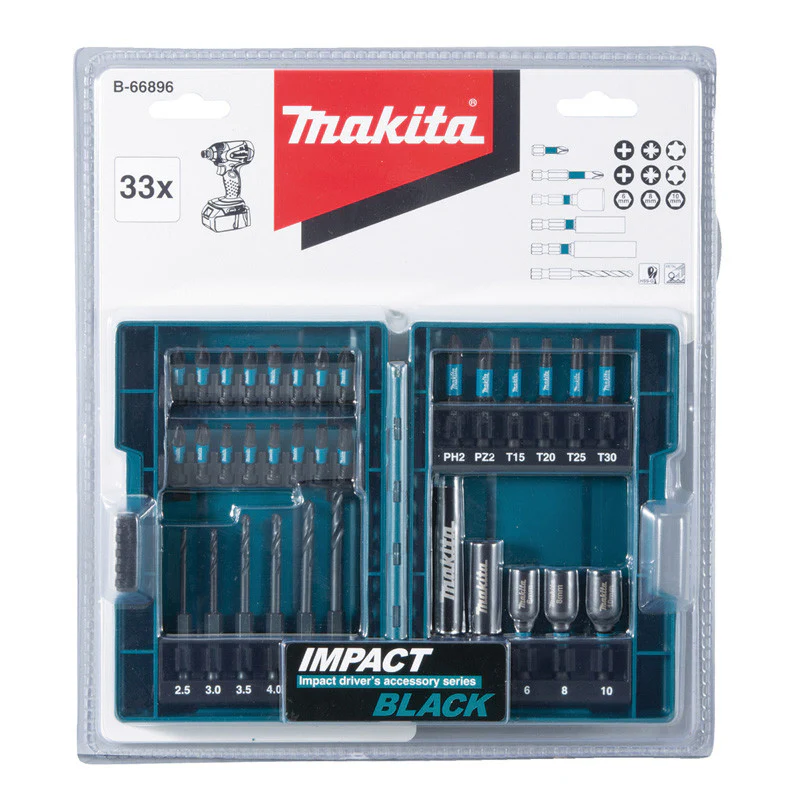33 Embouts de vissage Impact black MAKITA B-66896 - Image 2