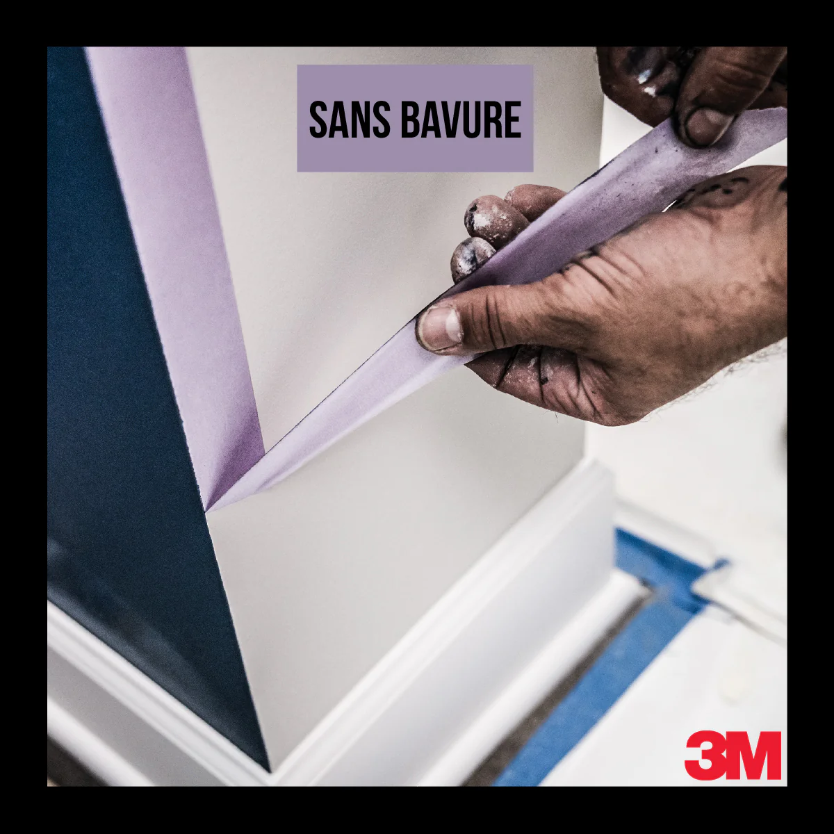 3M™ 2071 - Masquage haute précision - Surfaces délicates - PEFC Violet 50m x 24mm - Image 3