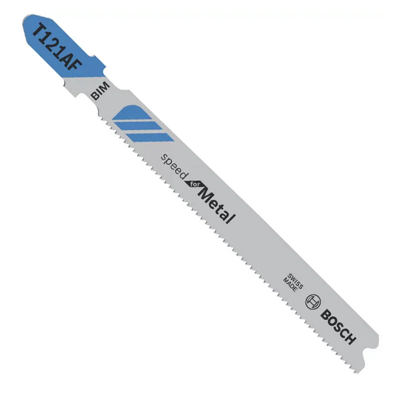 5 lames de scie-sauteuse BOSCH T 121 AF BIM Speed métal - 92 x 1.2 mm - Image 3