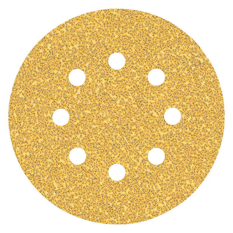 50 disques abrasifs BOSCH pour ponceuse excentrique 8T Ø125mm