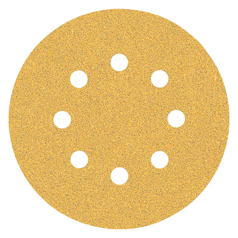 50 disques abrasifs BOSCH pour ponceuse excentrique 8T Ø125mm - Image 2