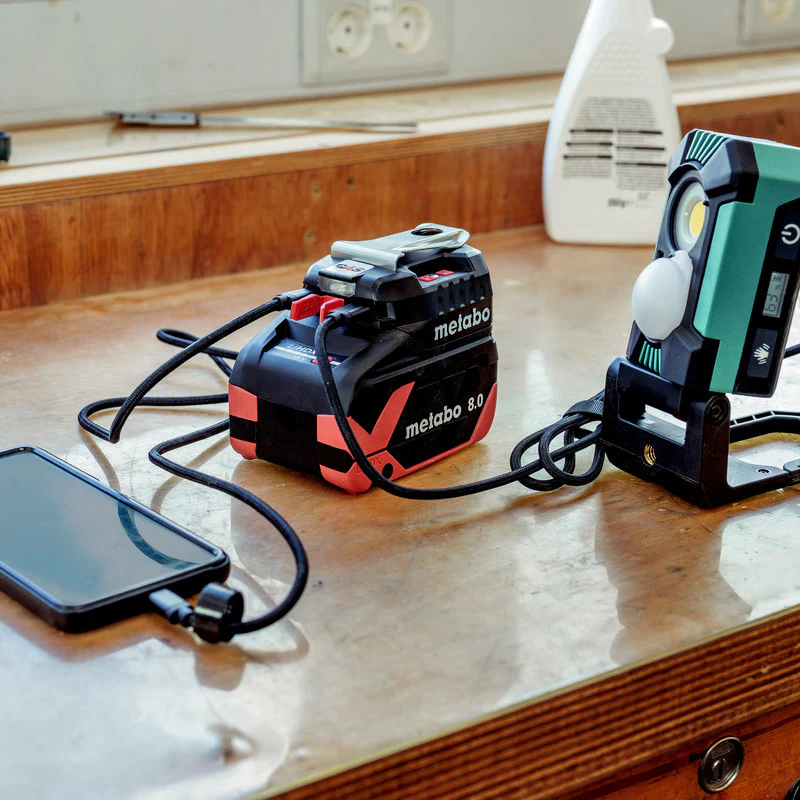 Adaptateur chargeur secteur USB 18V METABO 600409000 - Image 3