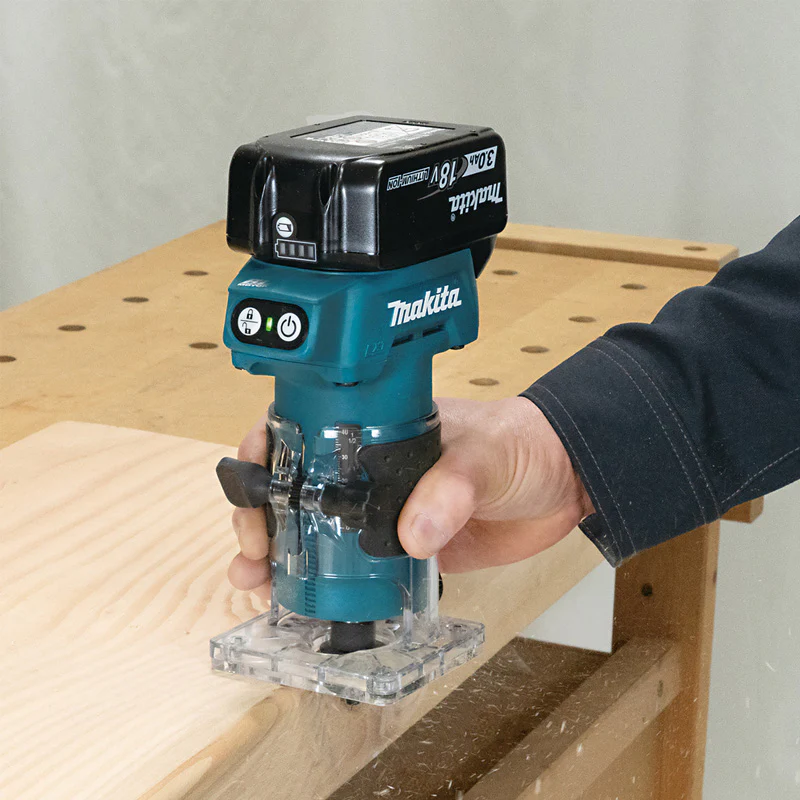 Affleureuse 18V LXT ®MAKITA - DRT52Z Li-Ion - Ø 6 mm (vendu sans batterie) - Image 15