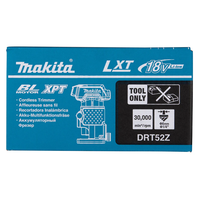 Affleureuse 18V LXT ®MAKITA - DRT52Z Li-Ion - Ø 6 mm (vendu sans batterie) - Image 18