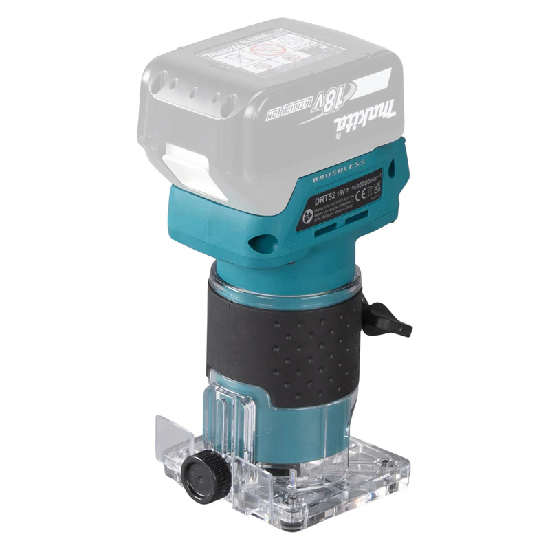 Affleureuse 18V LXT ®MAKITA - DRT52Z Li-Ion - Ø 6 mm (vendu sans batterie) - Image 5