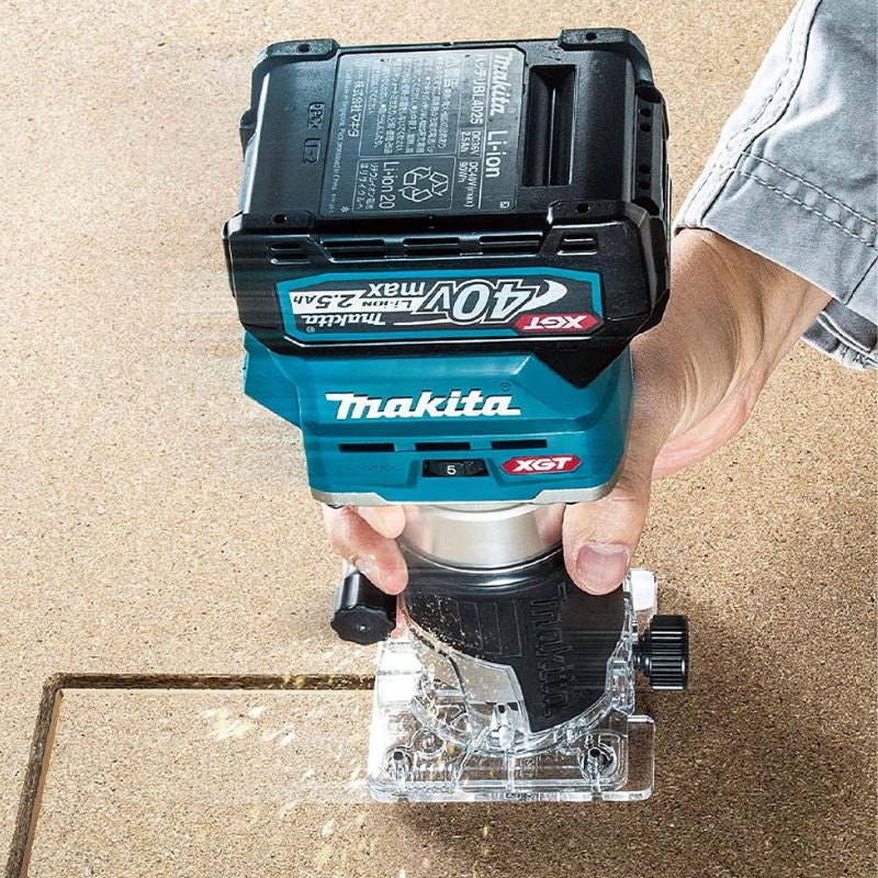 Affleureuse 40V max 35 mm XGT MAKITA RT001GZ10 (vendu sans batterie) - Image 5