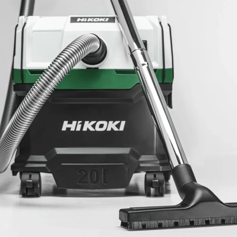 Aspirateur 1200W - HIKOKI - RP200YLWAZ - 4,2m3/min Cuve 20L poussière/eau  classe L - Image 2