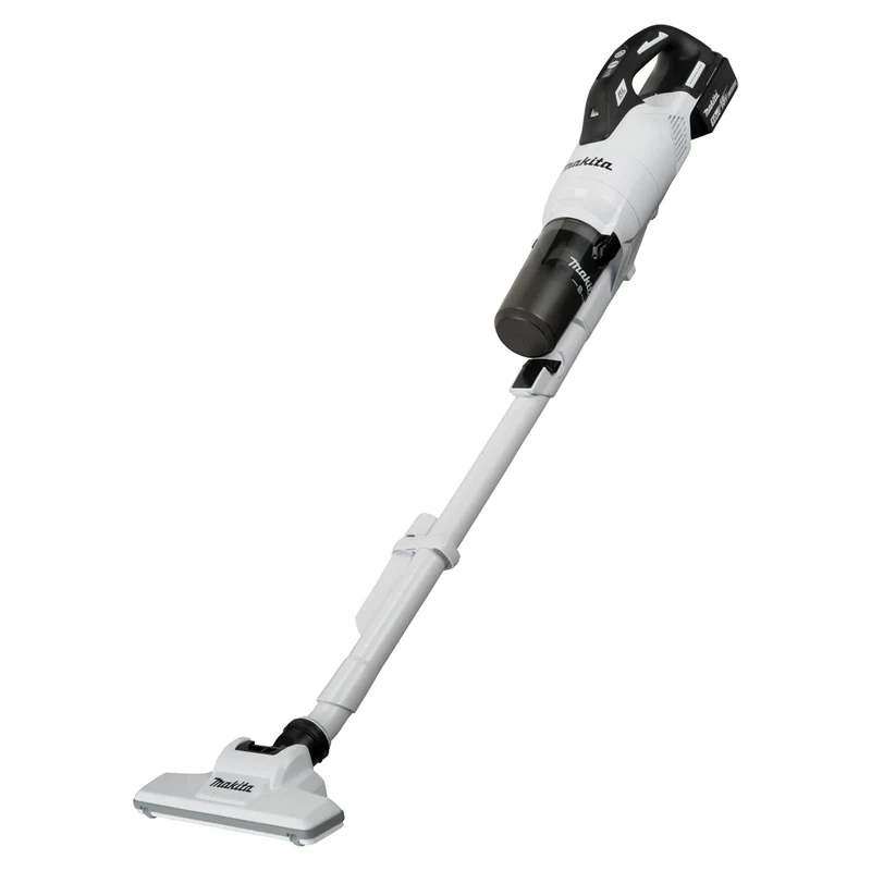 Aspirateur balai LXT blanc MAKITA DCL286FRFW 18 V Li-Ion - 3 Ah - 180 mbar