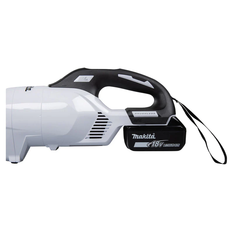 Aspirateur balai LXT blanc MAKITA DCL286FRFW 18 V Li-Ion - 3 Ah - 180 mbar - Image 6