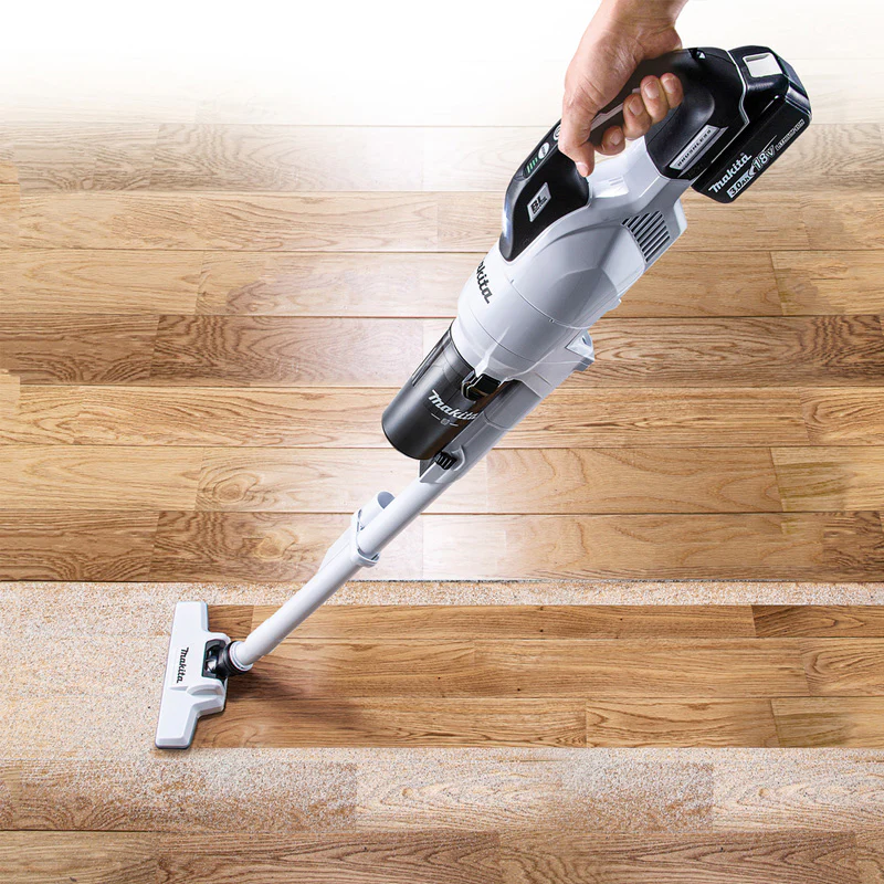 Aspirateur balai LXT blanc MAKITA DCL286FRFW 18 V Li-Ion - 3 Ah - 180 mbar - Image 8