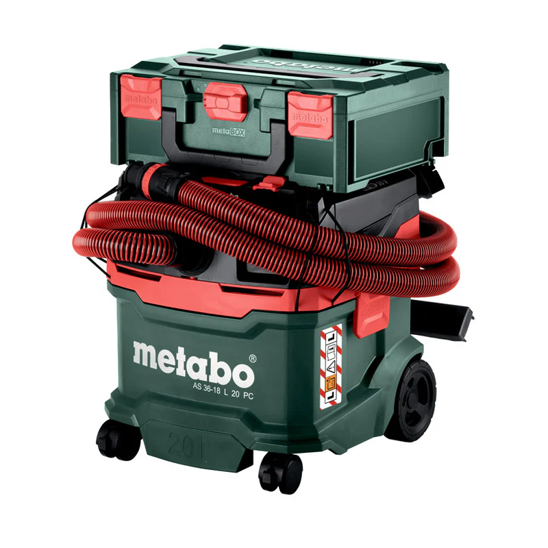 Aspirateur sans fil METABO AS 36-18 L 20 PC - Classe L 20L Pick+Mix (sans batterie ni chargeur), carton - Image 3