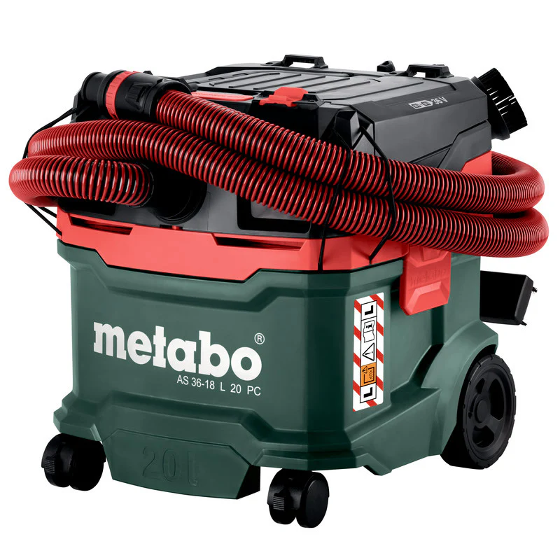 Aspirateur sans fil METABO AS 36-18 L 20 PC - Classe L 20L Pick+Mix (sans batterie ni chargeur), carton - Image 4