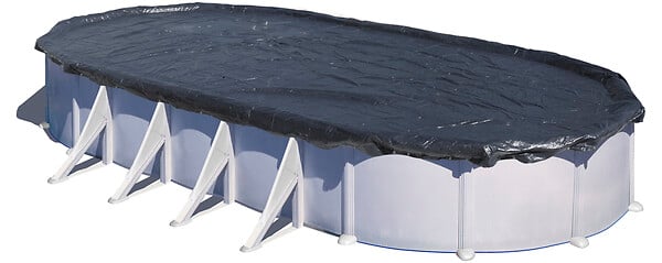 Bâche hiver 120g-m2 - Piscines D.6,1x3,75m - Image 3