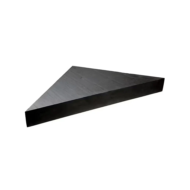 Banc d'angle pour douche en pierre naturelle 53 x 53 x 8 cm MARMOX - Image 3
