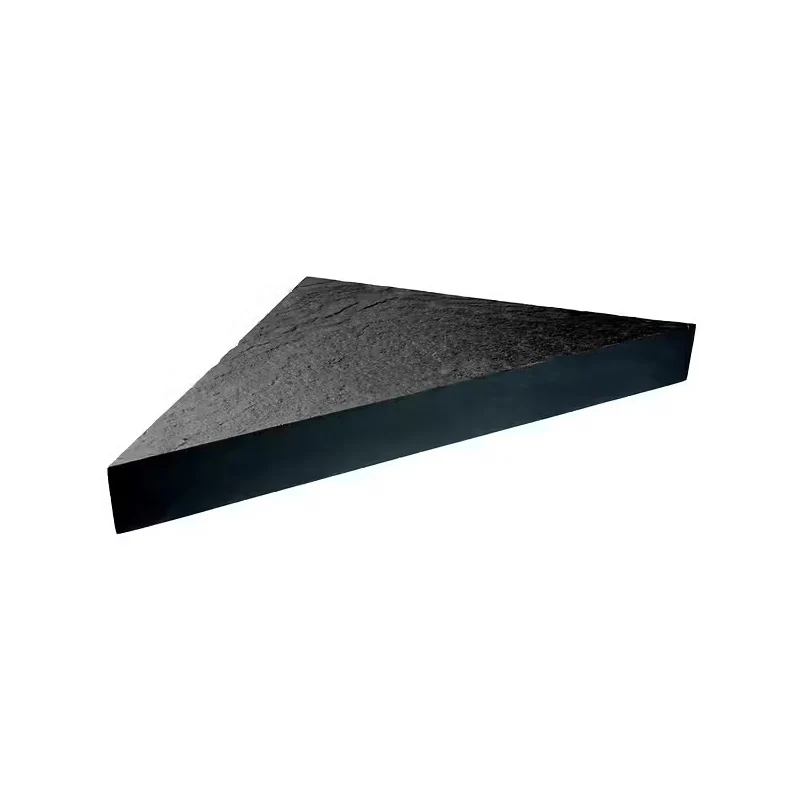 Banc d'angle pour douche en pierre naturelle 53 x 53 x 8 cm MARMOX - Image 4