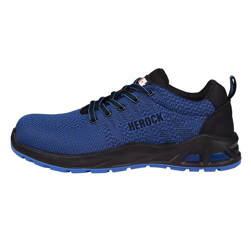 Baskets de sécurité basses HEROCK Titus S1P bleu roi - Image 4
