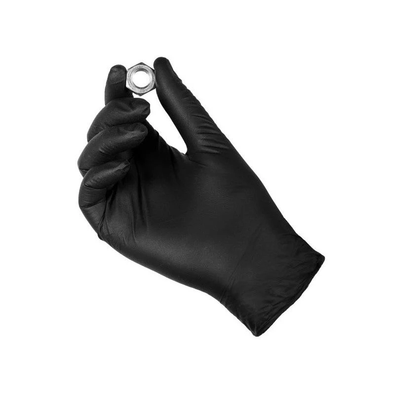 Boite de 100 gants nitrile noirs NEOTOOLS - Image 2