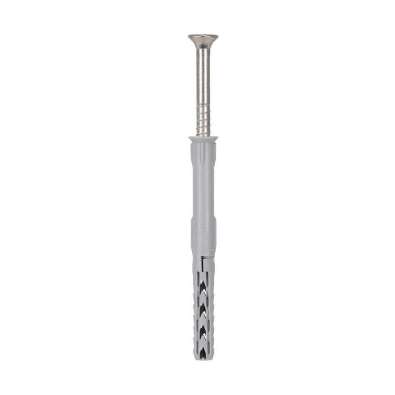 Boite de 50 chevilles rallongées SXR 10x100 T FISCHER 46264 (avec vis tête fraisée en acier électrozingué) - Image 2