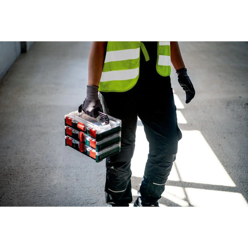 Boîte de rangement METABO MetaBOX 63 XS Organizer - ABS - 25,2x16,7x6,3cm - Image 2