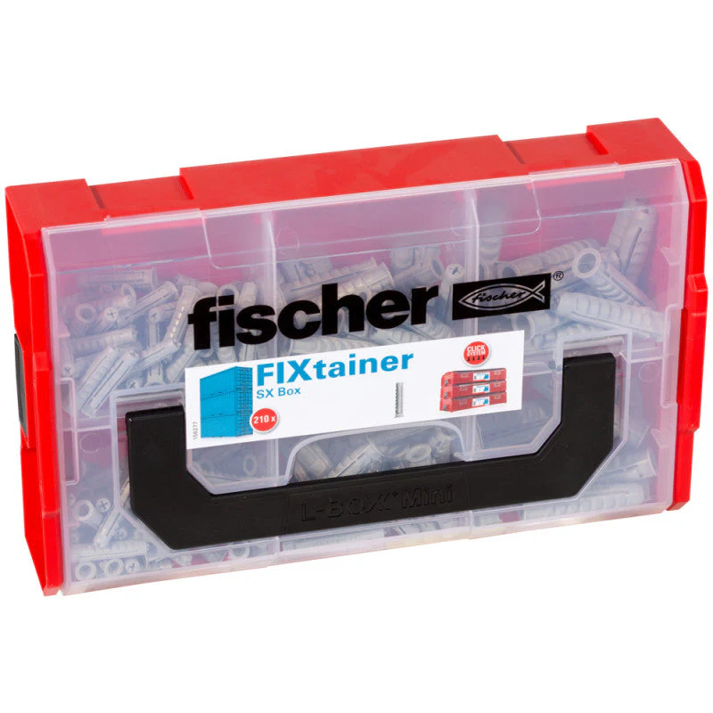 Boîte modulable FIXtainer FISCHER 534090 avec 210 chevilles à expansion SX - Image 3