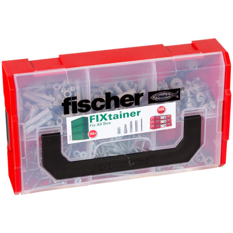 Boîte modulable FIXtainer tous matériaux FISCHER 534092 avec 240 chevilles UX, SX et GK avec vis - Image 3