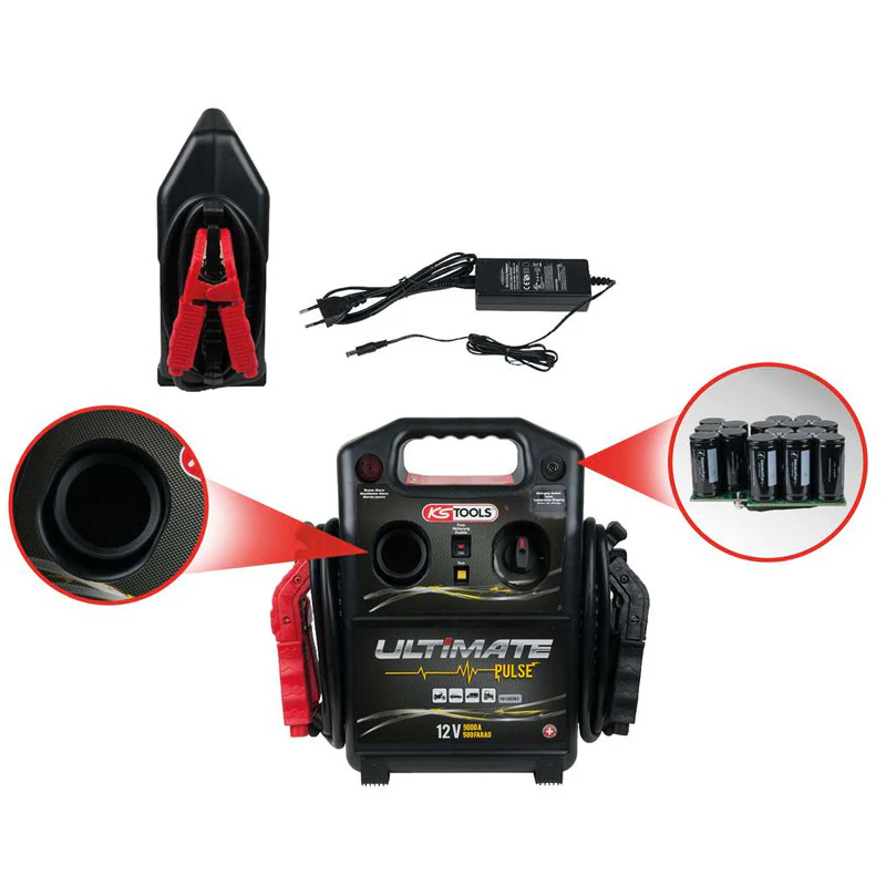 Booster à condensateur 12V - 1800 A  - KS TOOLS - 550.1840 - Image 2