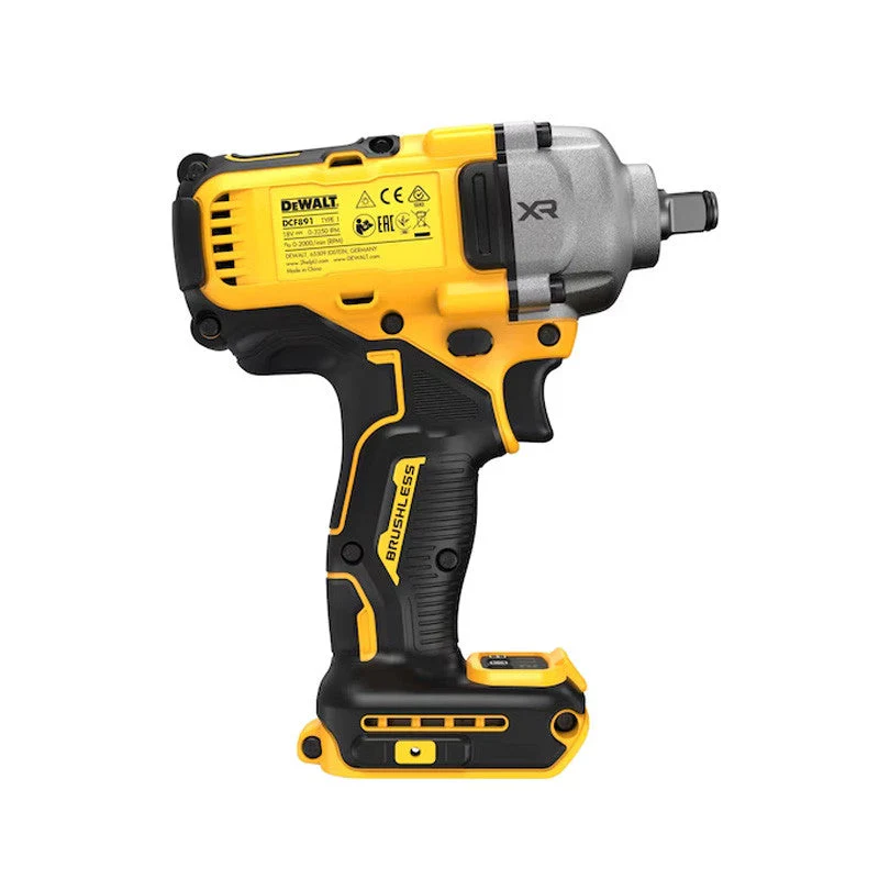 Boulonneuse à chocs ½” 812 Nm 18V DEWALT DCF891NT-XJ Brushless avec coffret et jonc de sécurité - Image 4
