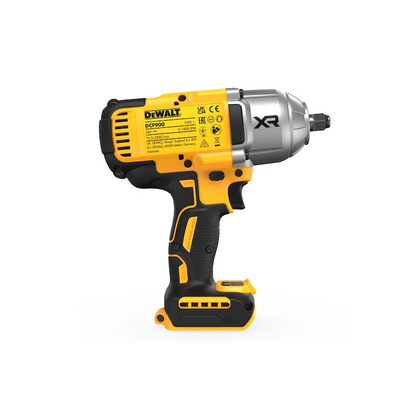 Boulonneuse à chocs ½” 1396 Nm 18V DEWALT DCF900NT-XJ  Brushless avec coffret et jonc de sécurité - Image 3
