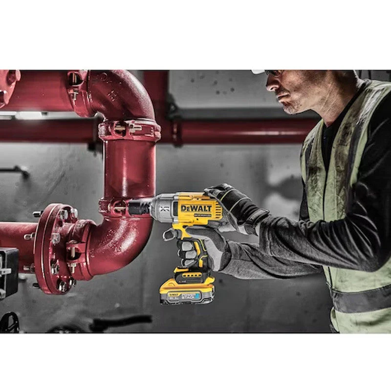 Boulonneuse à chocs ½” 1396 Nm 18V DEWALT DCF900H2T-QW Brushless avec coffret, jonc de sécurité et 2 batteries 5,0 Ah POWERSTACK - Image 4