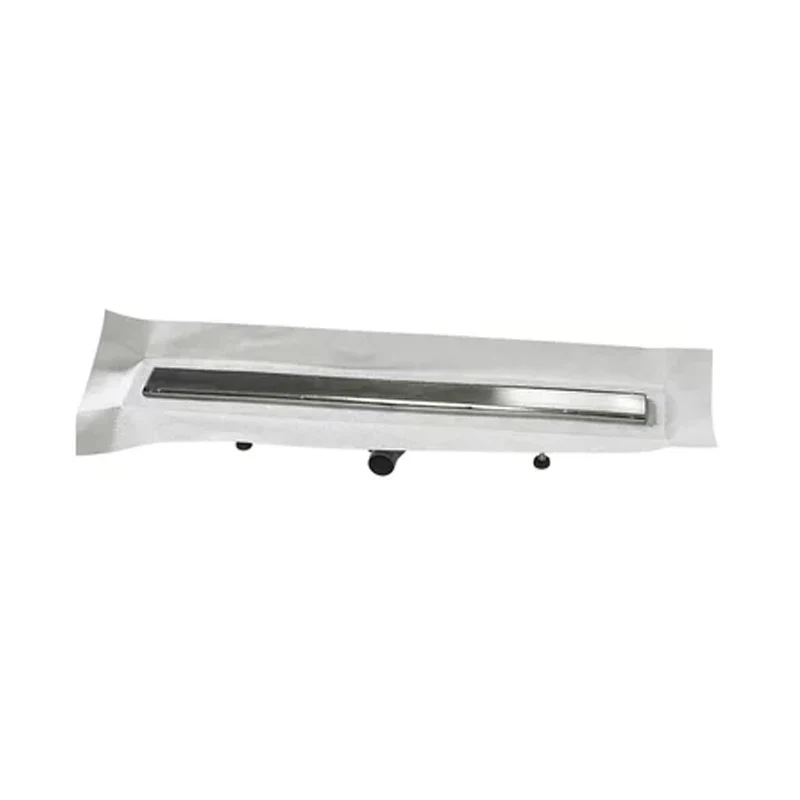 Caniveau de sol à maconner MARMOX acier inox - siphon ultra plat horizontal