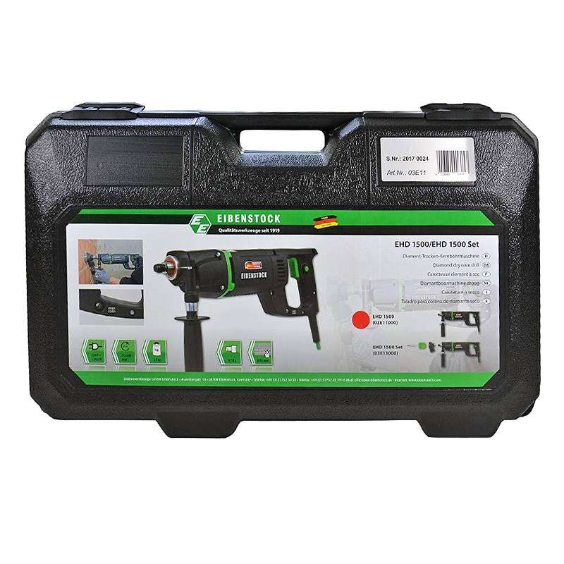 Carotteuse portative à sec  EIBENSTOCK  EHD1500 230V-1500W jusqu'au Ø 82 mm - Image 3