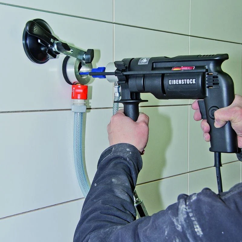 Carotteuse portative EIBENSTOCK END712P-03 230V - 700W + 1 coffret couronnes + 1 pulvérisateur + 1 guide d'amorçage - Image 5