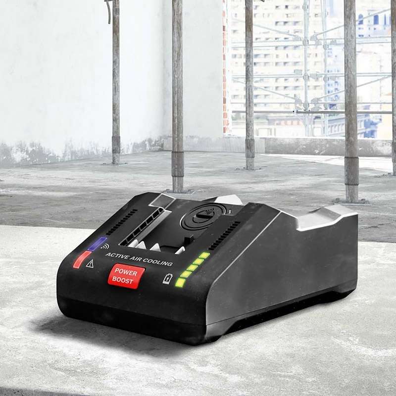 Chargeur ultra rapide BOSCH 1600A019S6 - GAL 18V160 C Professional avec GCY 42 - Image 4