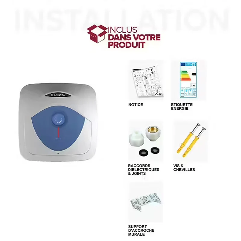 Chauffe-eau electrique ARISTON Blu Evo sous-évier - 10 l - Image 3
