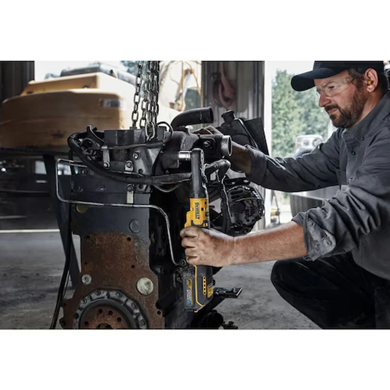 Clé à cliquet DEWALT DCF510E2G-QW XR 18 V 1.7 Ah Li-Ion Brushless à têtes interchangeables - Image 5