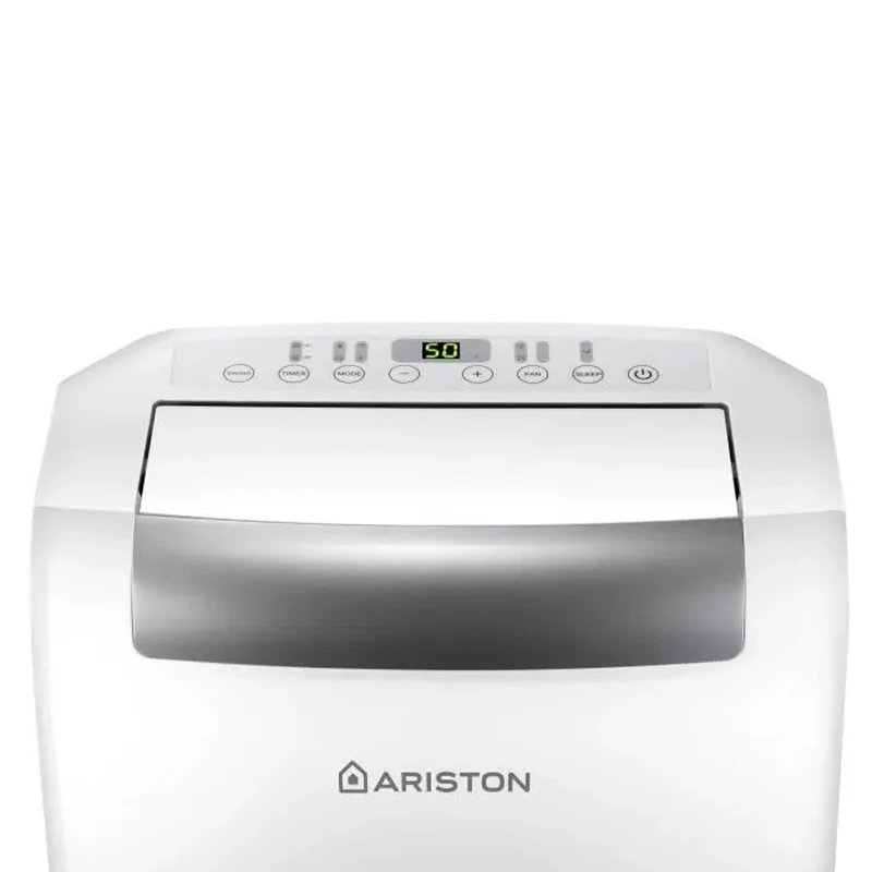 Climatiseur mobile 4 en 1 - ARISTON - Mobis 10 Pro - 10000 BTU/2,9kW - Refroidissement Déshumidificateur Ventilateur Mode nuit - Classe A+ - Image 3