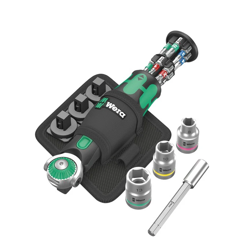 Cliquet de poche Zyklop  8009 Set 2, 18 pièces - WERA - 05004281001 - Image 2