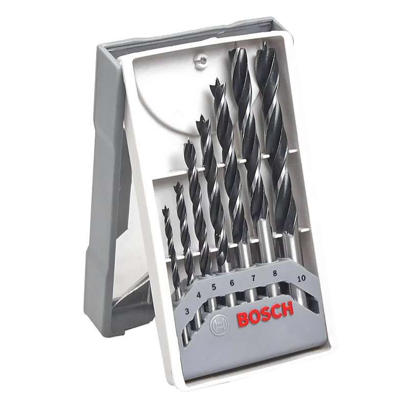 Coffret 7 mèches hélicoïdales à bois BOSCH 2607017034 - Image 2