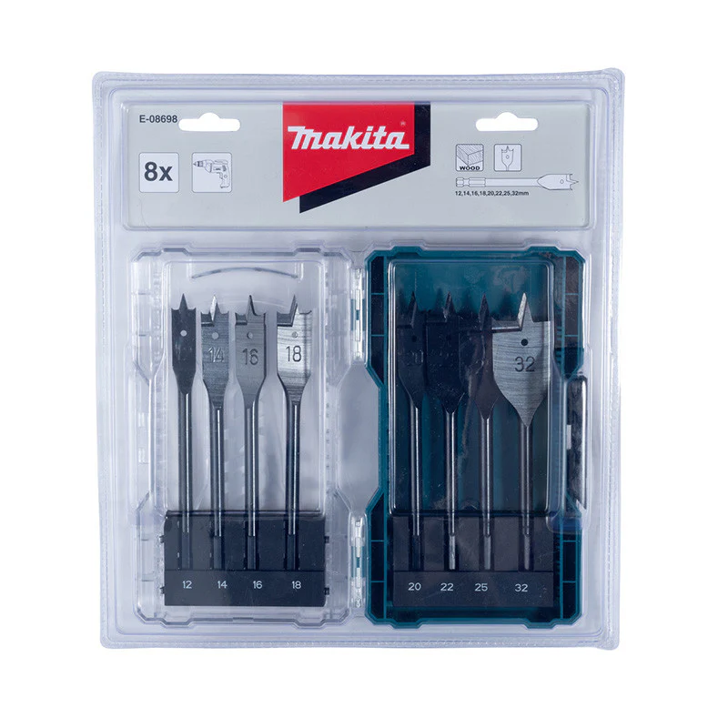 Coffret 8 mèches à bois MAKITA E-08698 - Image 2