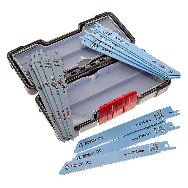 Coffret de 15 lames pour scie sabre BOSCH PRO 2607010901 - Image 3