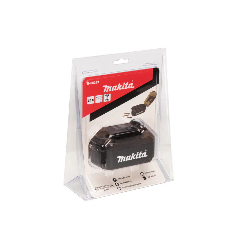 Coffret de 21 embouts de vissage MAKITA B-68323 sous forme de batterie LXT - Image 3
