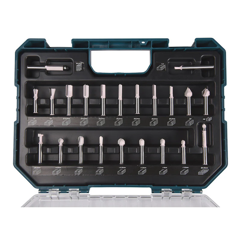 Coffret de 22 fraises à rainurer MAKITA D-74784 - Image 2
