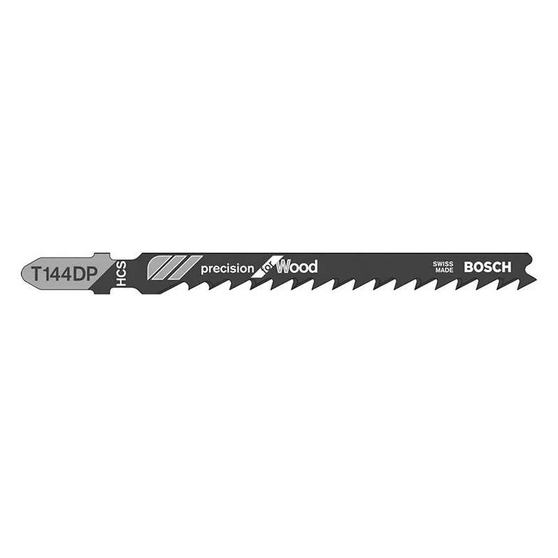 Coffret de 25 lames de scie sauteuse BOSCH 2608633A39 T144DP bois - Image 3