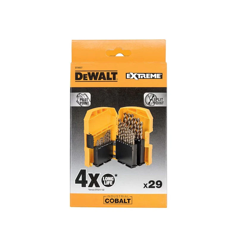 Coffret de 29 forêts métal DEWALT DT4957-QZ Extreme Cobalt HSS-CO - Image 2