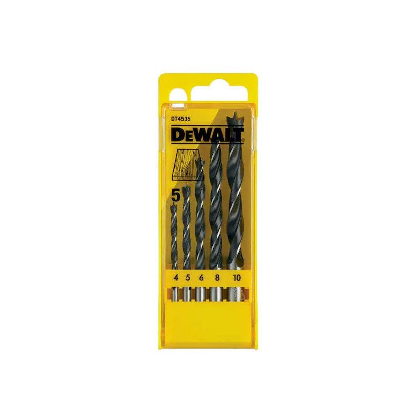 Coffret de 5 mèches à bois DEWALT DT4535-QZ Ø4-10mm - Image 2