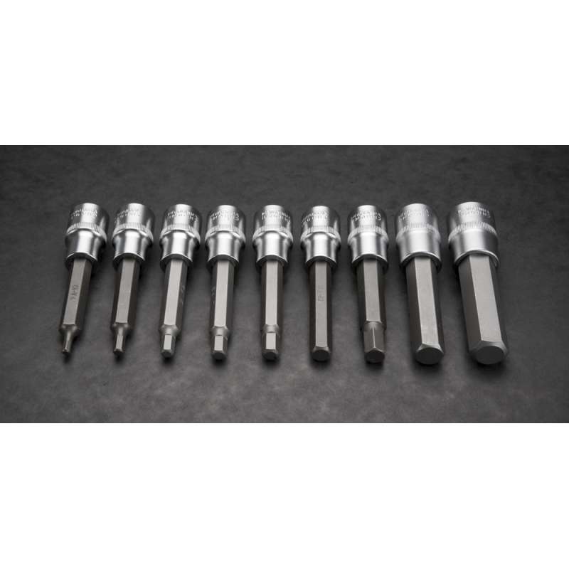 Coffret de 9 Douilles 1/2  sur rallonge NEO TOOLS 08-706 - Image 2